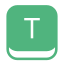 Text Block security icone