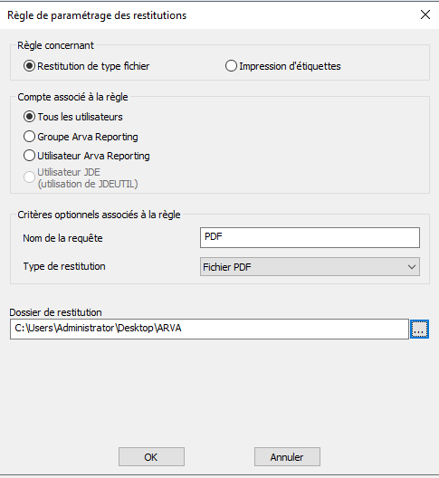Gestion des fichiers de restitutions Version 1 (2)